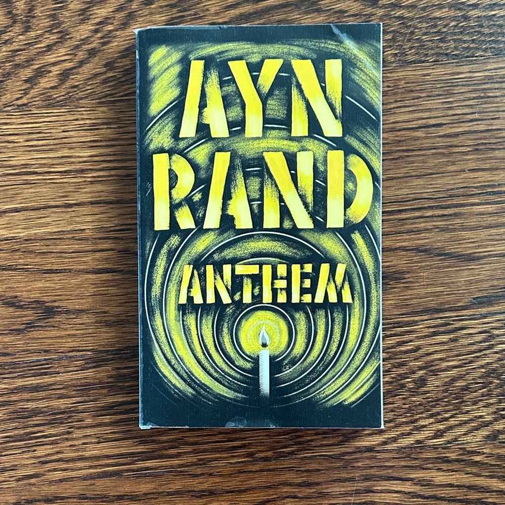 Anthem by Ayn Rand Paperback